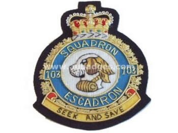 Squadron Blazer Badges