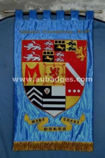 Hand Embroidered Bannerette