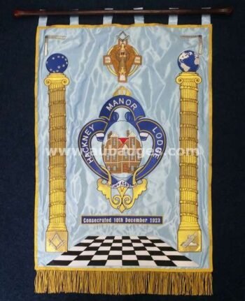 Hand Embroidered Bannerette