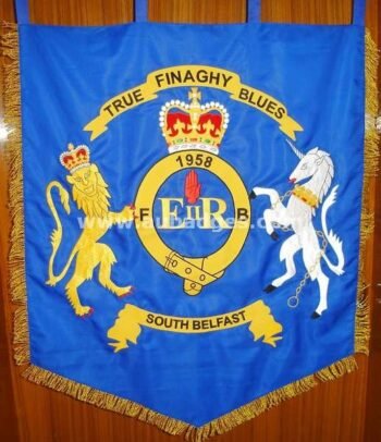 Hand Embroidered Bannerette