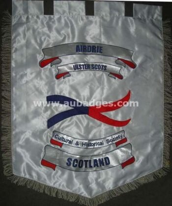 Hand Embroidered Bannerette