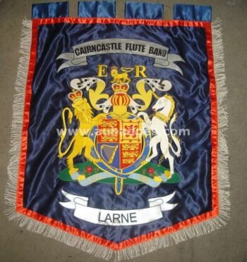 Hand Embroidered Bannerette