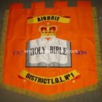 Hand Embroidered Bannerette