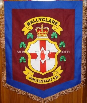 Hand Embroidered Bannerette