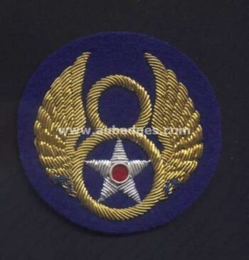 Bullion Wire Cap Badges