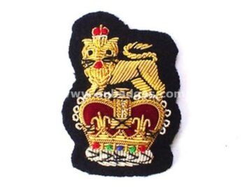 Bullion Wire Cap Badges