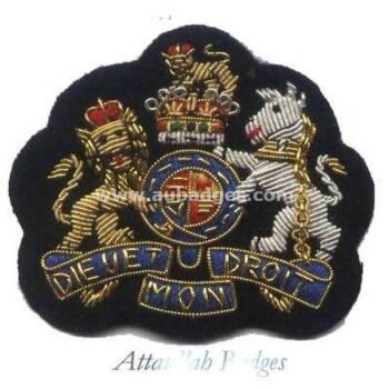 Bullion Wire Cap Badges