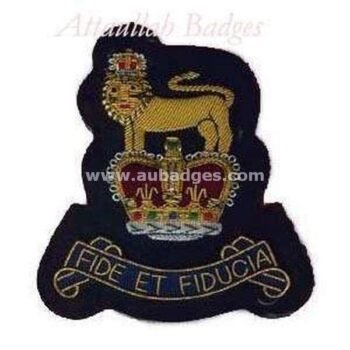 Bullion Wire Cap Badges