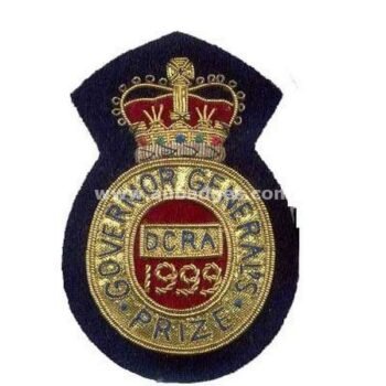 Bullion Wire Cap Badges