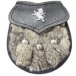 GREY-Rabbit-Fur-Lion-Sporran-Front-opening-with-lion-badge-Chain-Straps-included.jpg