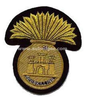 Bullion Wire Cap Badges