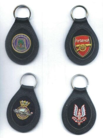 Bullion Wire Embroidered Key ring