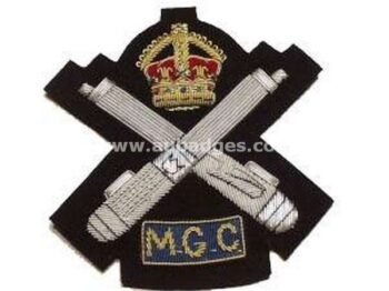 Bullion Wire Cap Badges