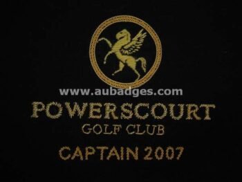 GOLF CLUB BADGES