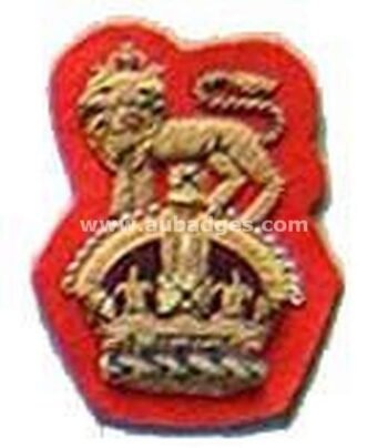 Bullion Wire Cap Badges