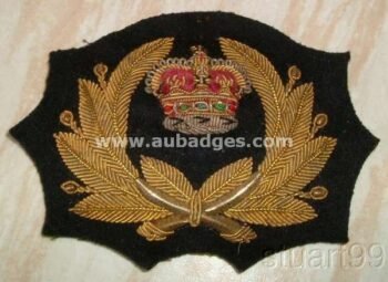 Bullion Wire Cap Badges