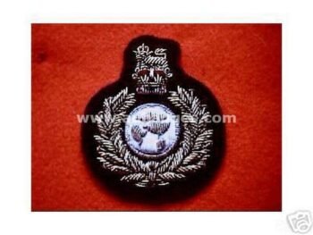 Bullion Wire Cap Badges
