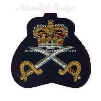 Bullion Wire Cap Badges