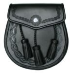 Sporrans-Celtic-Embossed-Black-leather-3-tassels-Chain-Staps-included.jpg