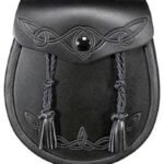 Sporrans-Grained-Black-Leather-stud-Celtic-Embossing-on-the-flap-Chain-Straps-included.jpg