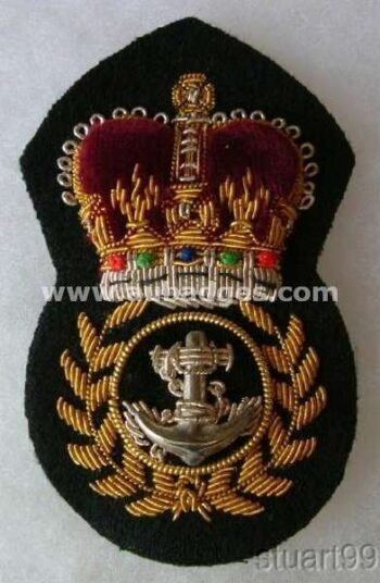 Bullion Wire Cap Badges