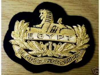 Bullion Wire Cap Badges