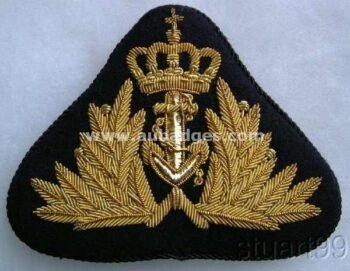 Bullion Wire Cap Badges