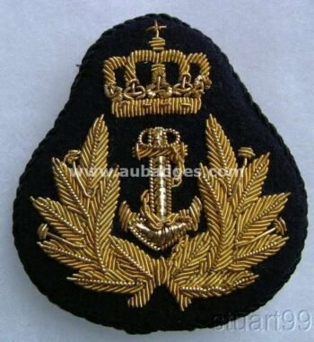 Bullion Wire Cap Badges