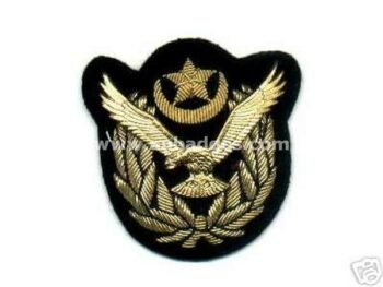 Bullion Wire Cap Badges