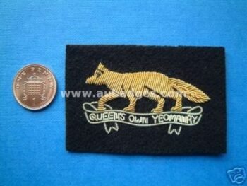 Bullion Wire Cap Badges