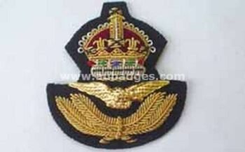 Bullion Wire Cap Badges