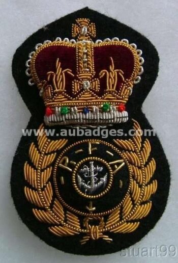 Bullion Wire Cap Badges