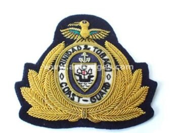 Bullion Wire Cap Badges