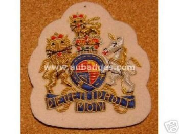 Bullion Wire Cap Badges