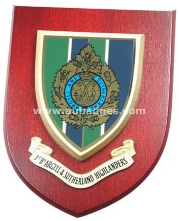 Wooden Plauque - Shields